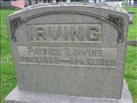 Irving, Patrick T